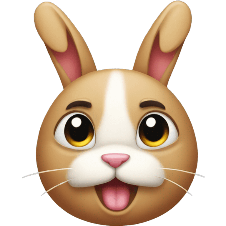 bunny unhappy emoji