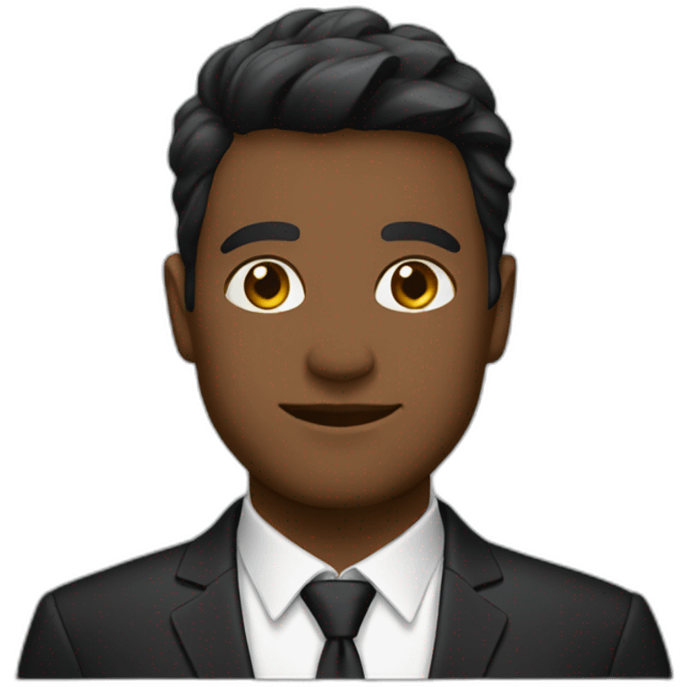 plian black suit emoji