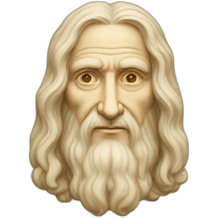 Leonardo da vinci vitruvio man emoji