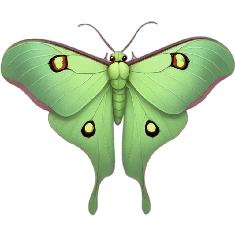 Luna Moth  emoji