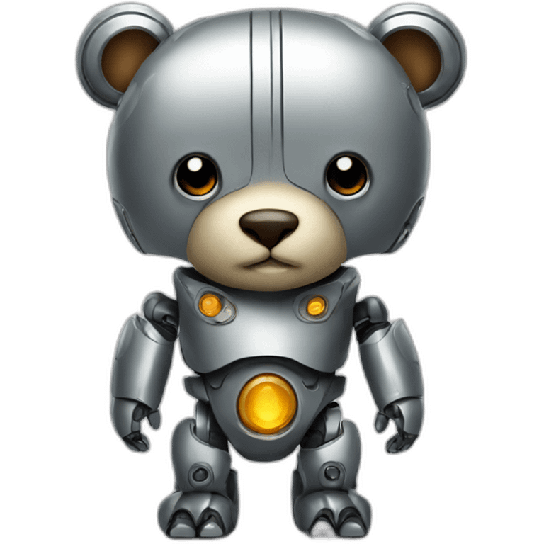 robot bear emoji