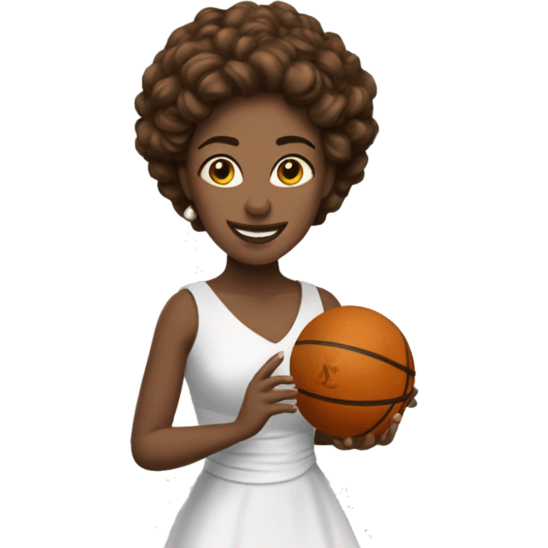 basketbolista y su novia emoji