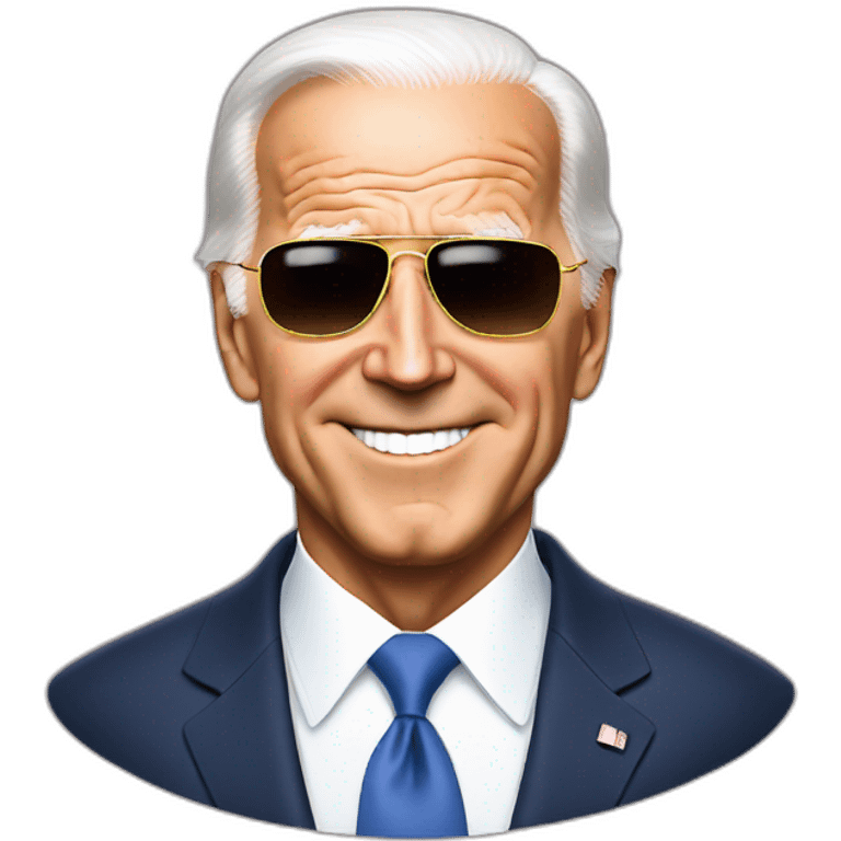 Joe biden sunglasses emoji