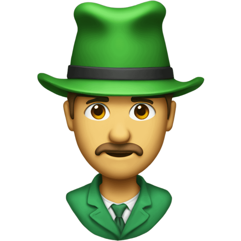 Noggin Boss green hat emoji