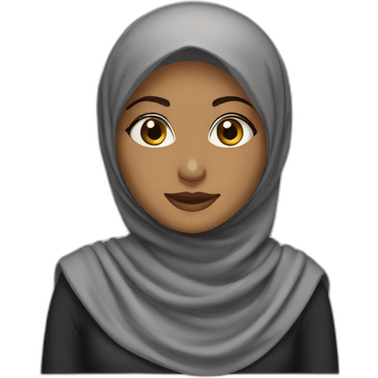 Hijab girl emoji