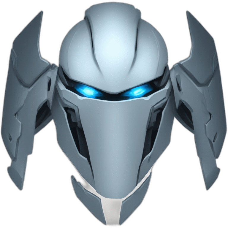 futuristic Phantom Infiltration armored breastplate ghost effect emoji