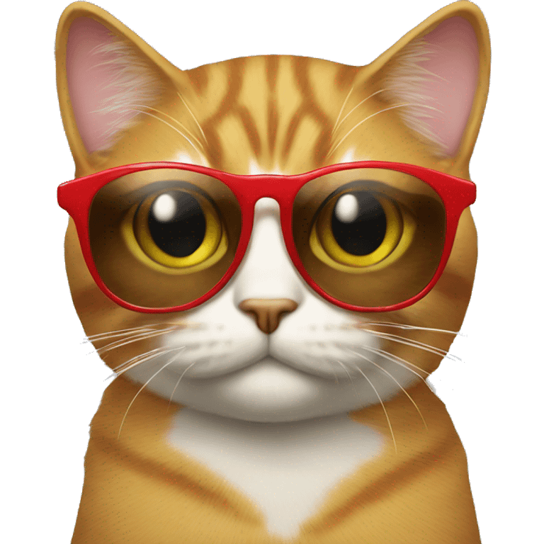 Sassy Cat with sunglasses  emoji