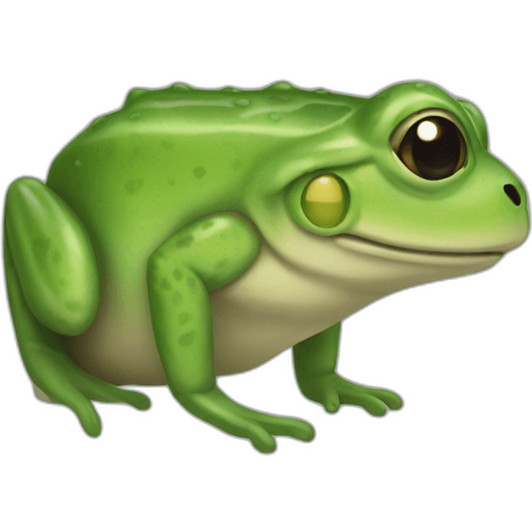 chien grenouille emoji