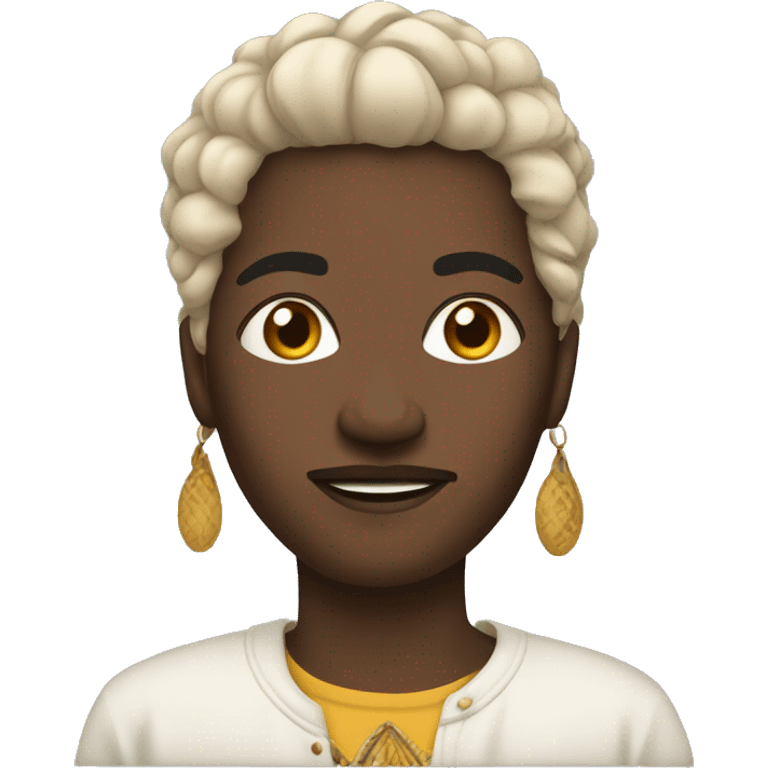 Africain stylé emoji