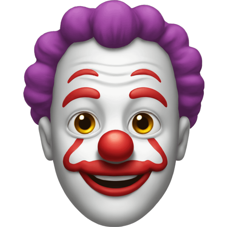 the clown emoji