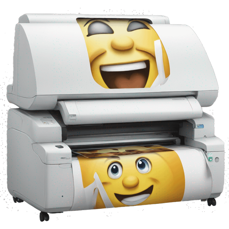 large format printing emoji