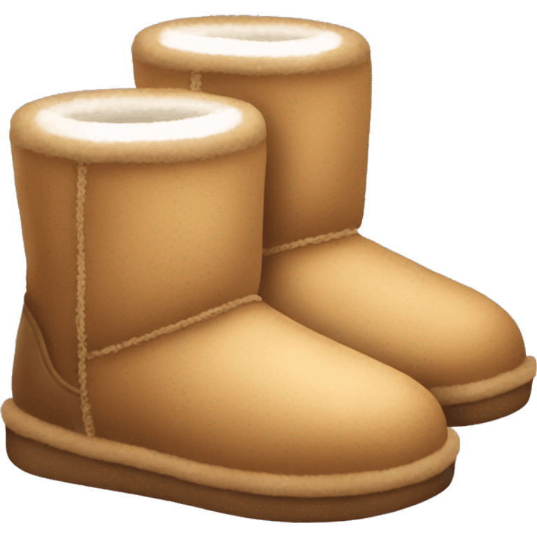 Uggs slippers aesthetic emoji