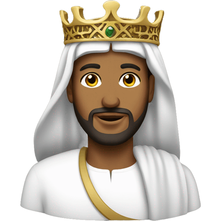 Arabic king emoji