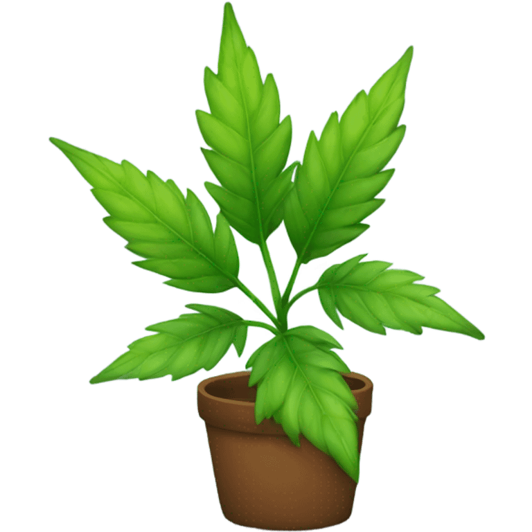 weed plant emoji