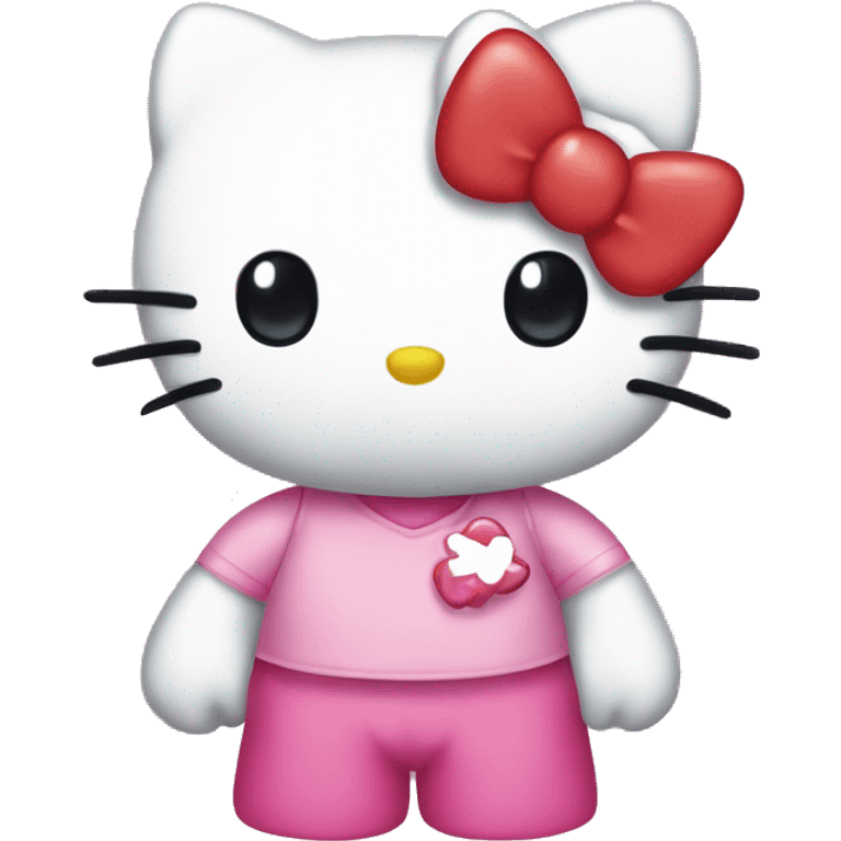 Hello kitty scray love emoji