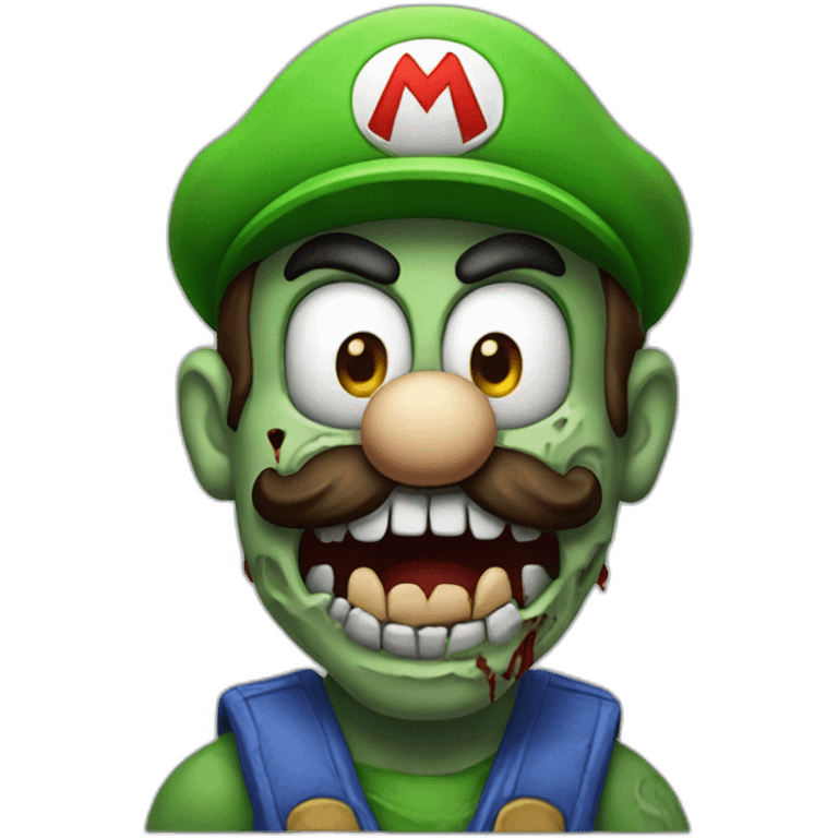 Zombie Mario emoji