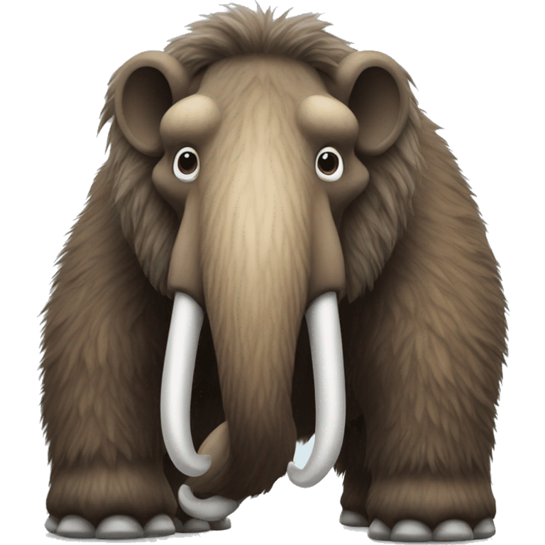 Deformed woolly mammoth emoji