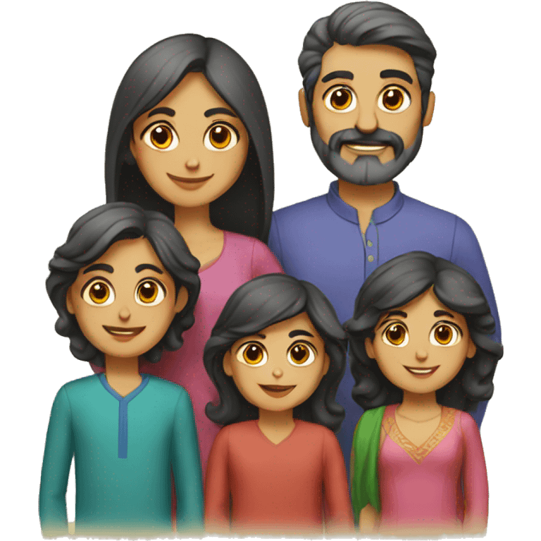 persian family emoji