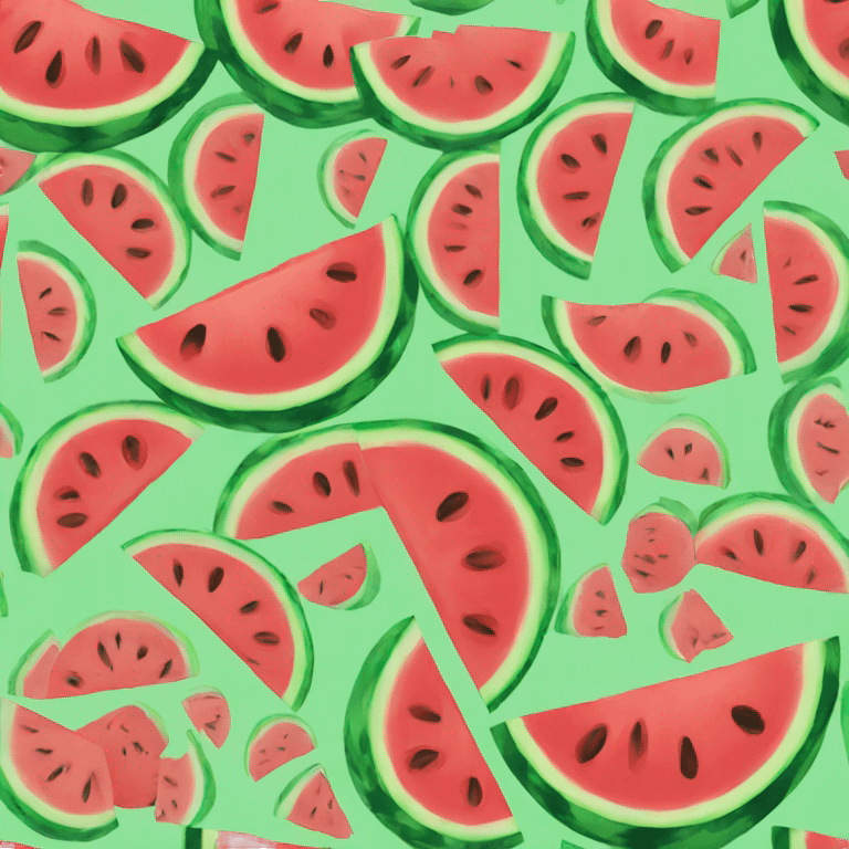 Sunny watermelon  emoji