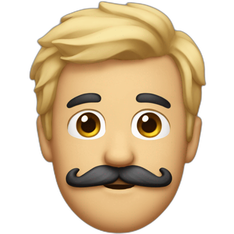 moustachue emoji