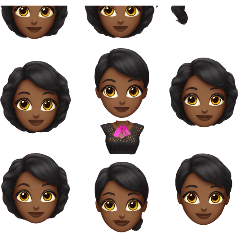 Black Barbie emoji