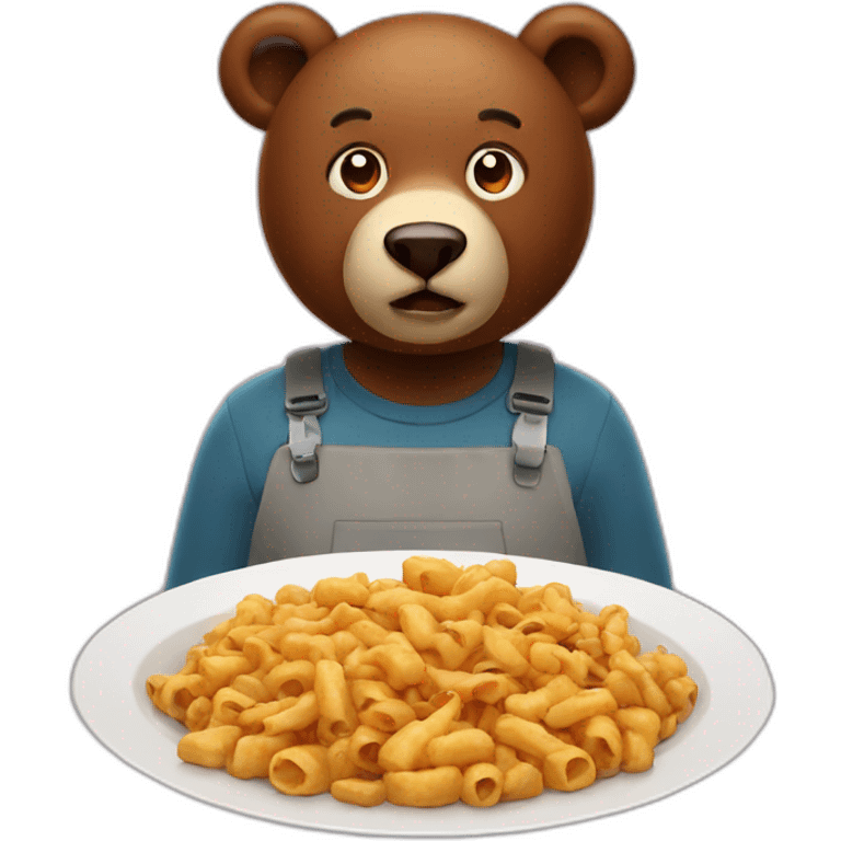 hungry bear emoji