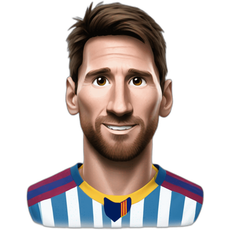 messi barcelona emoji