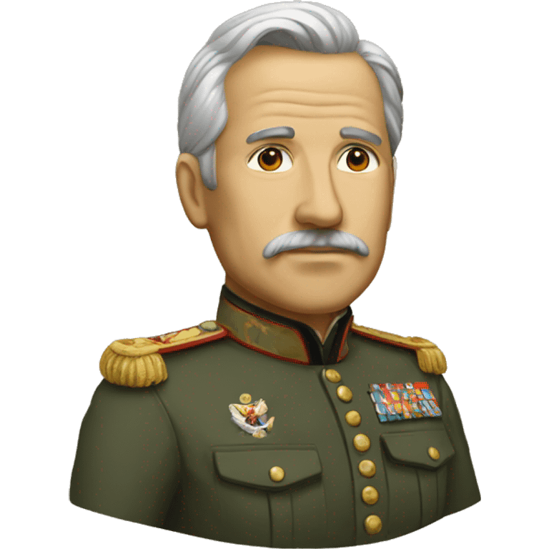 A brilliant military leader emoji