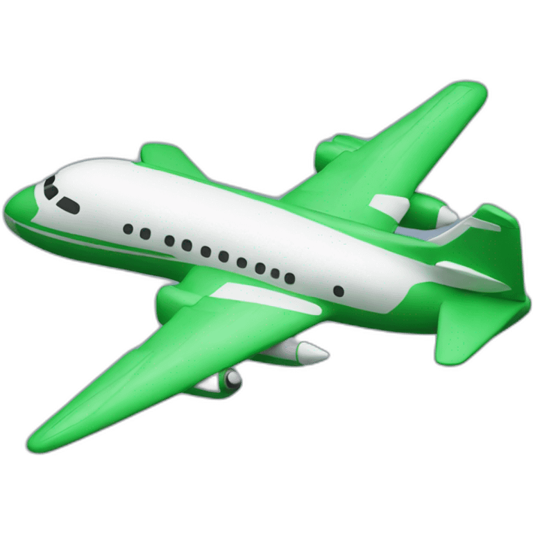 plane green emoji