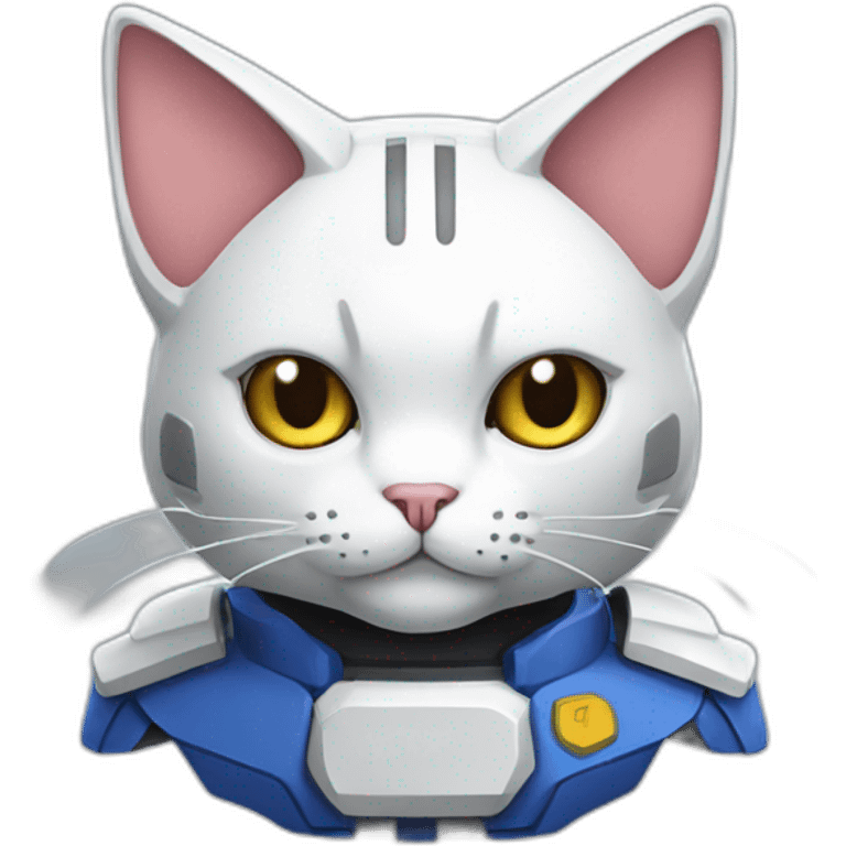 Cat Gundam emoji