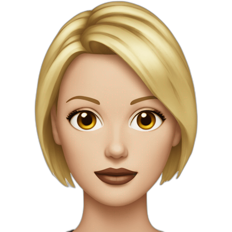 charlize theron ultra realistic emoji