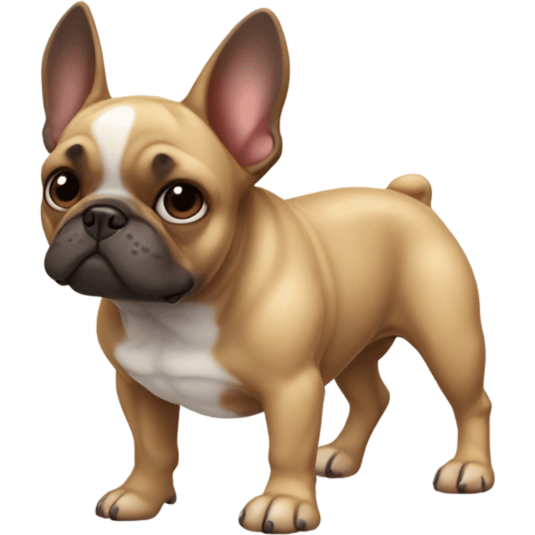 French bulldog  emoji