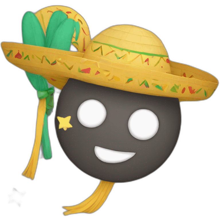 Fiesta en la luna emoji