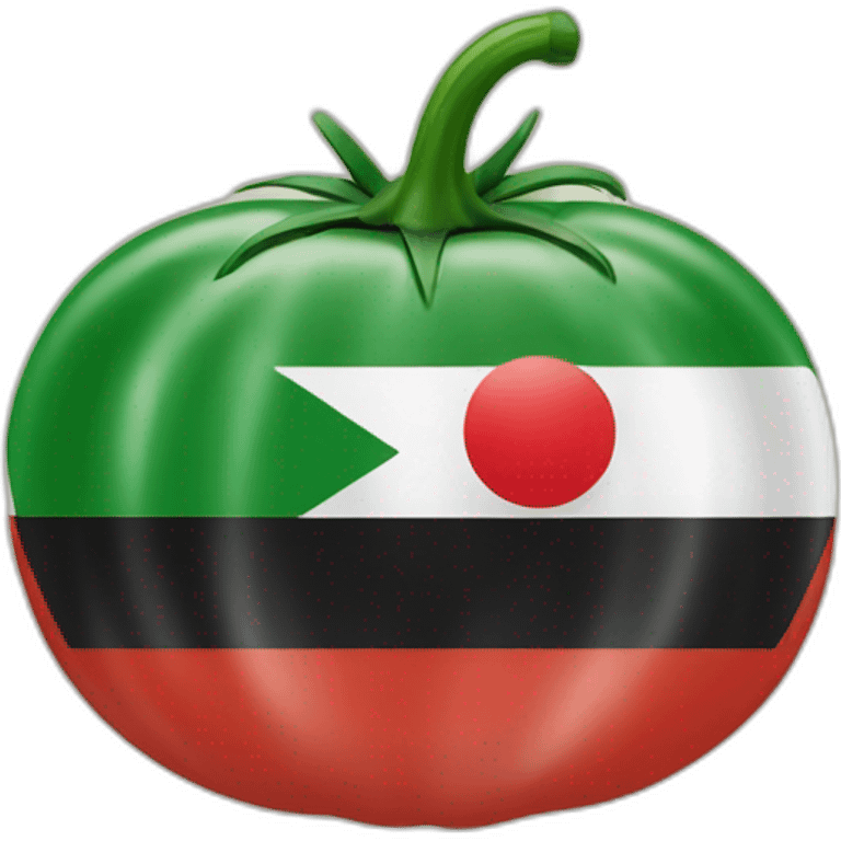 palestinian flag tomato emoji