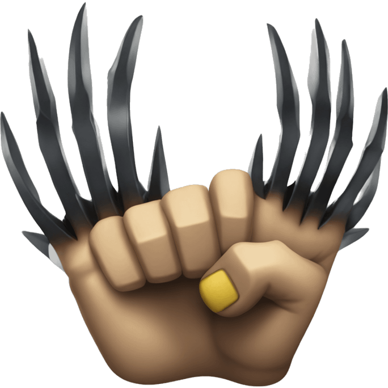 wolverine claws emoji