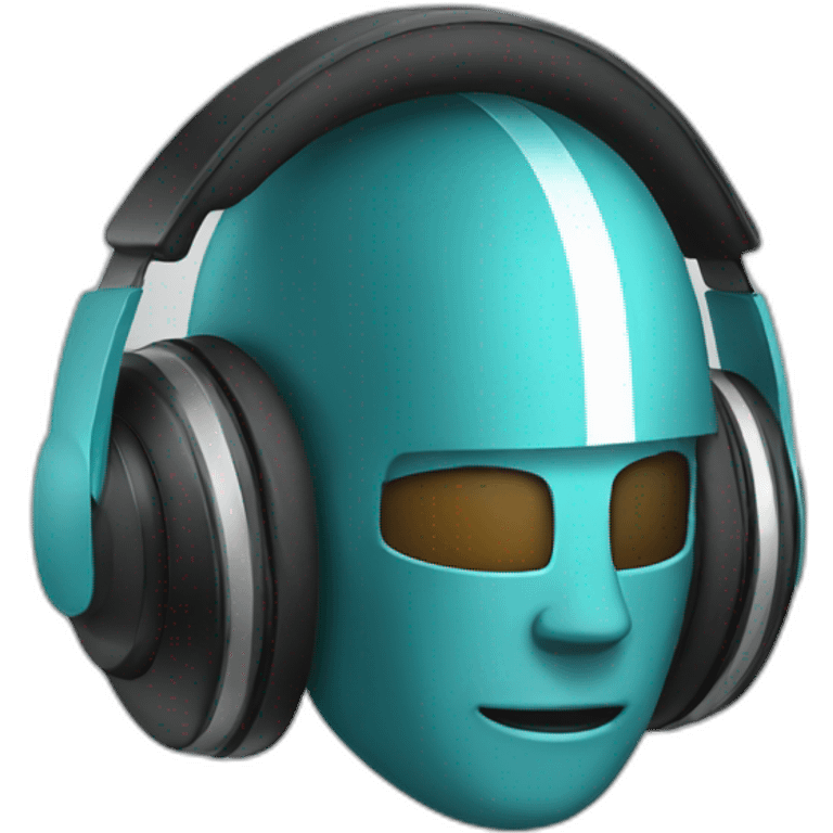 Casque audio emoji