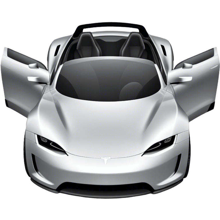 Tesla Roadster - Tesla (Model Year: 2020) (Iconic colour: Silver) emoji