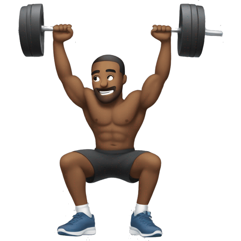 Working out emoji