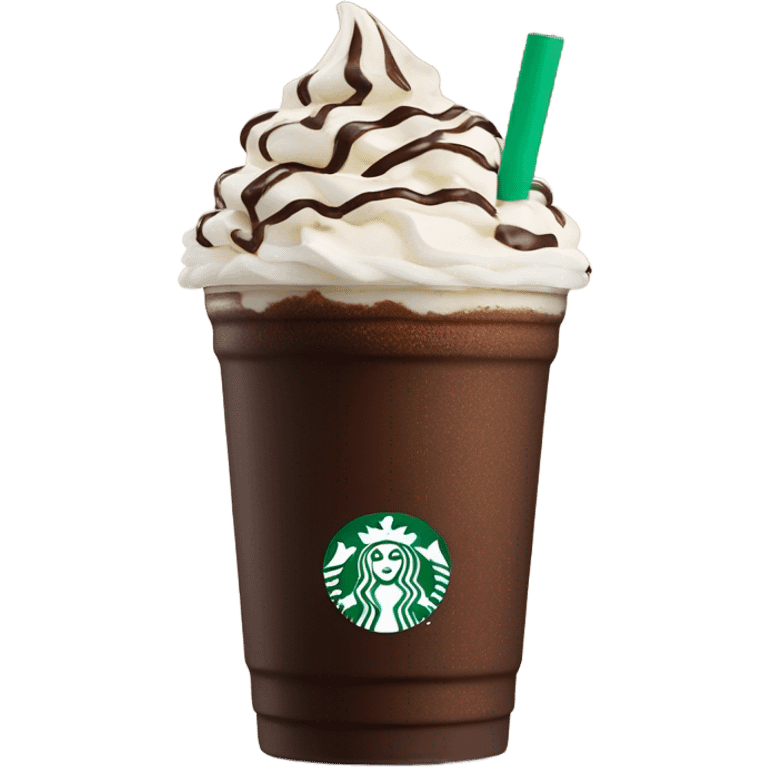 Double Chocolate Frappechino from Starbucks emoji