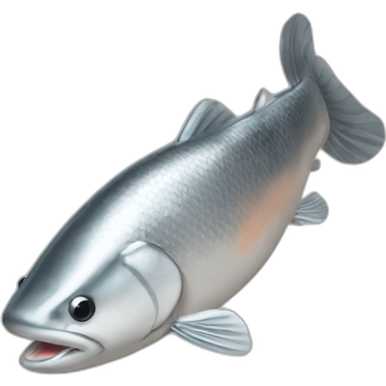 silver-koi-salmon emoji