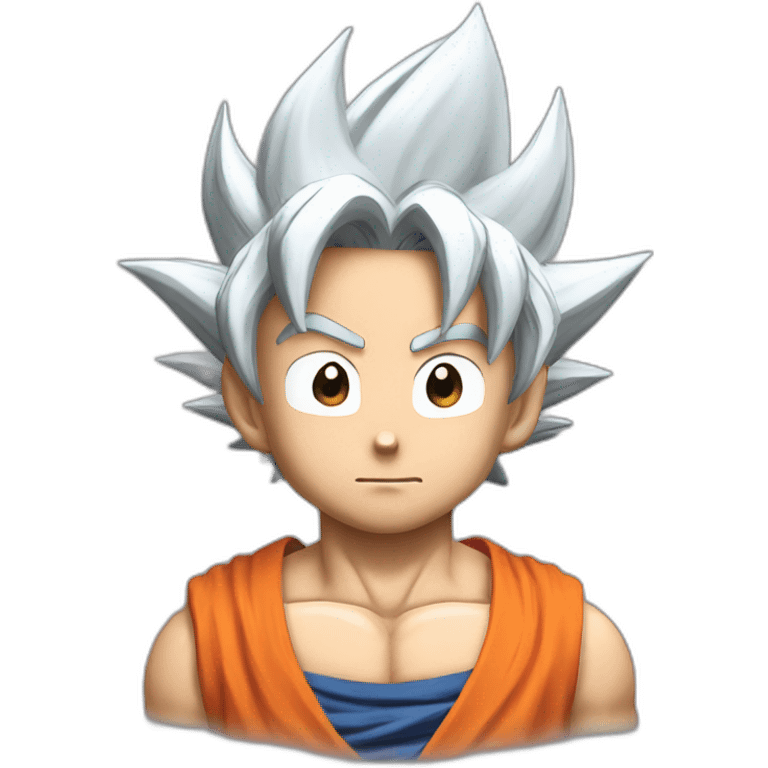 GOKU utra instinc emoji