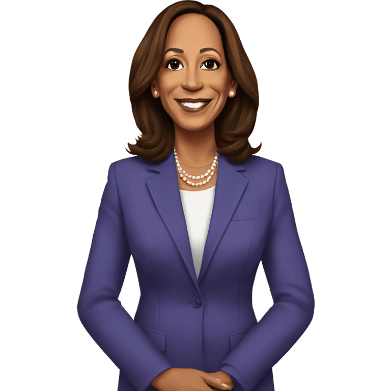 Kamala Harris as an Easter bunny emoji