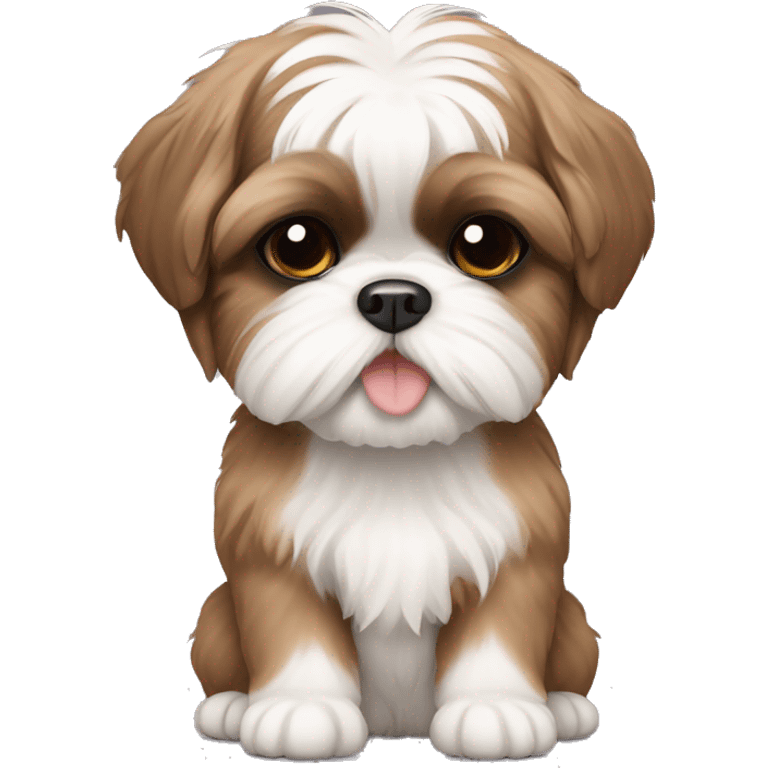 shih tzu puppy emoji