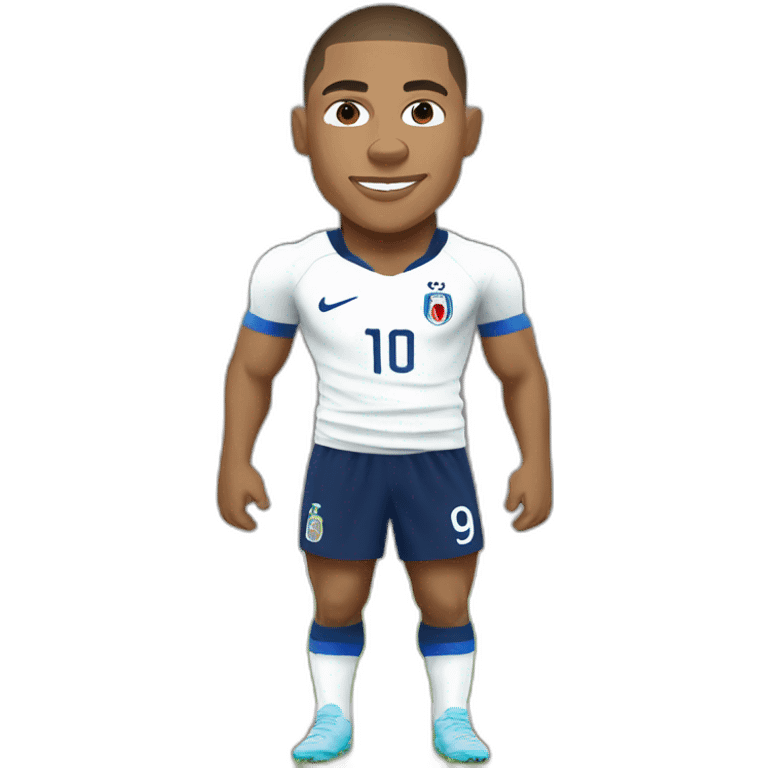 Kylian mbappe, france, world cup, buff emoji