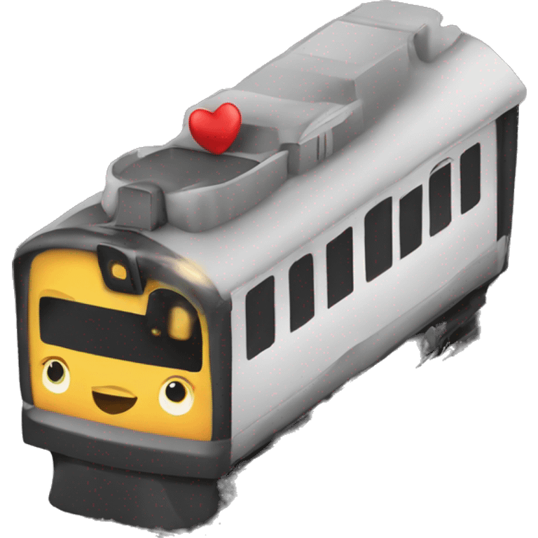 train going on a date emoji