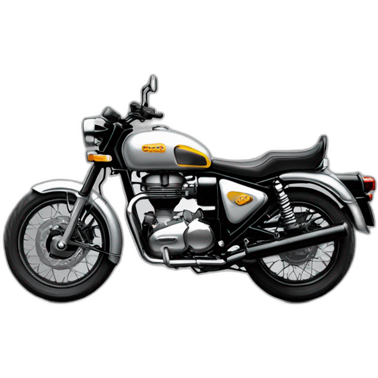 Royal Enfield meteor emoji