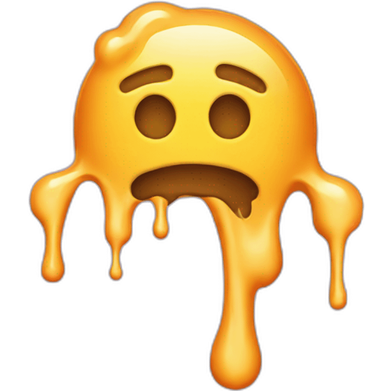 melting emoji vaporized emoji