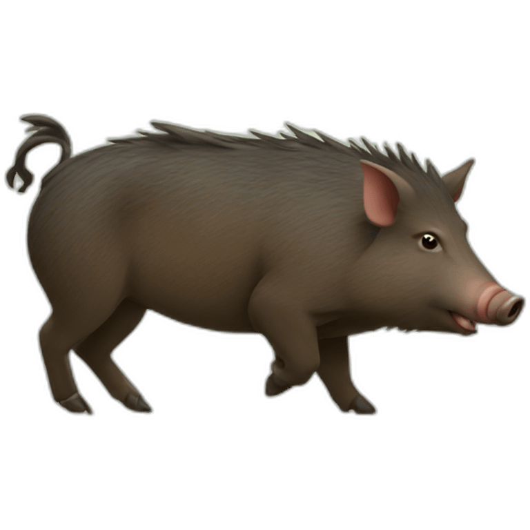 wild boar emoji