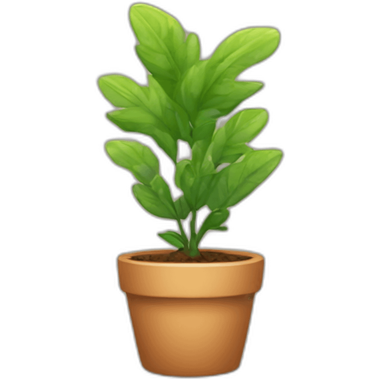 little potted plant emoji