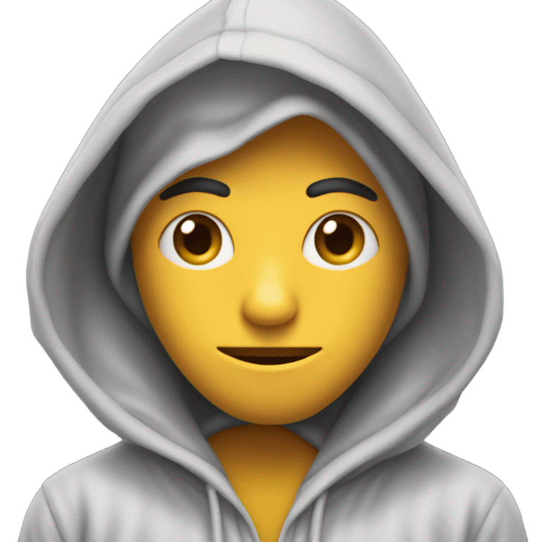 Person hoodie   emoji